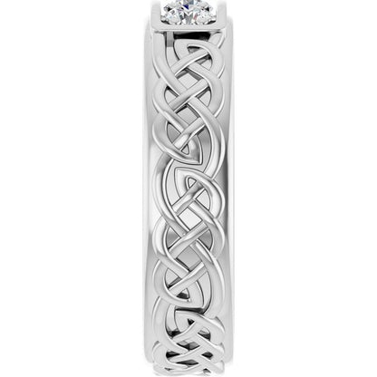 1/3 CTW Natural Diamond Men's Band