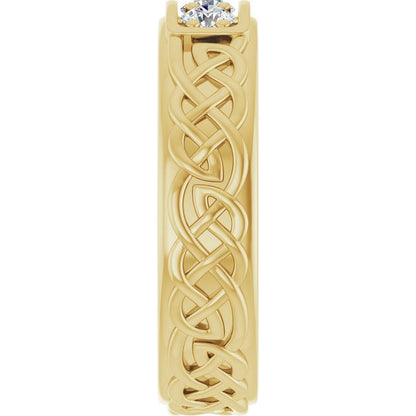 1/3 CTW Natural Diamond Men's Band