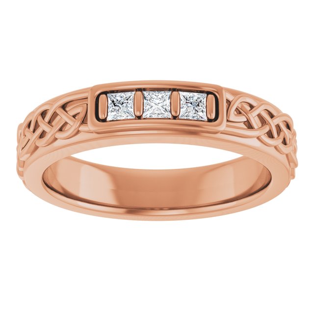 1/6 CTW Natural Diamond Men's Band