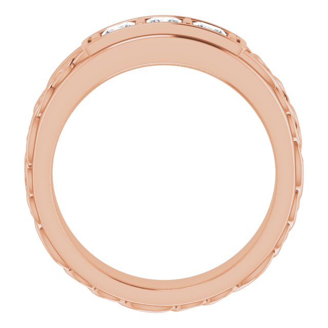 1/2 CTW Natural Diamond Men's Band