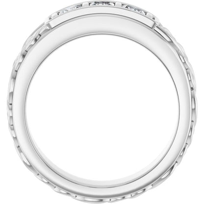 1/2 CTW Natural Diamond Men's Band