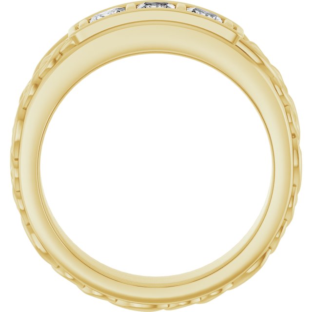 1/2 CTW Natural Diamond Men's Band