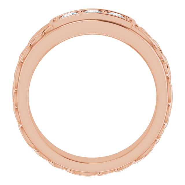 1/3 CTW Natural Diamond Men's Band