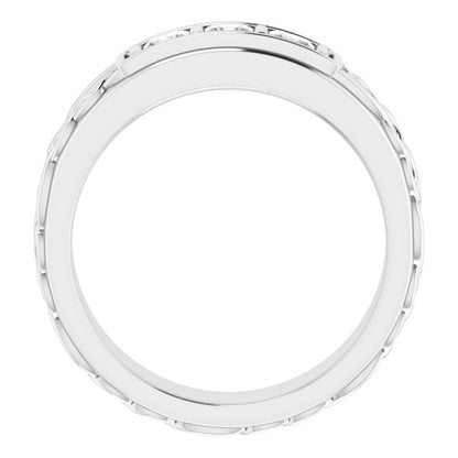 1/2 CTW Natural Diamond Men's Band