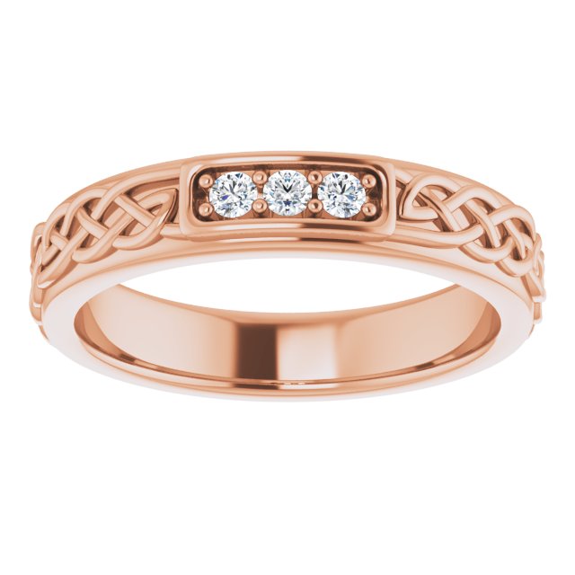 1/10 CTW Natural Diamond Men's Band