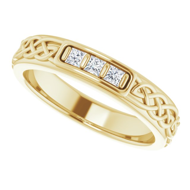1/6 CTW Natural Diamond Men's Band
