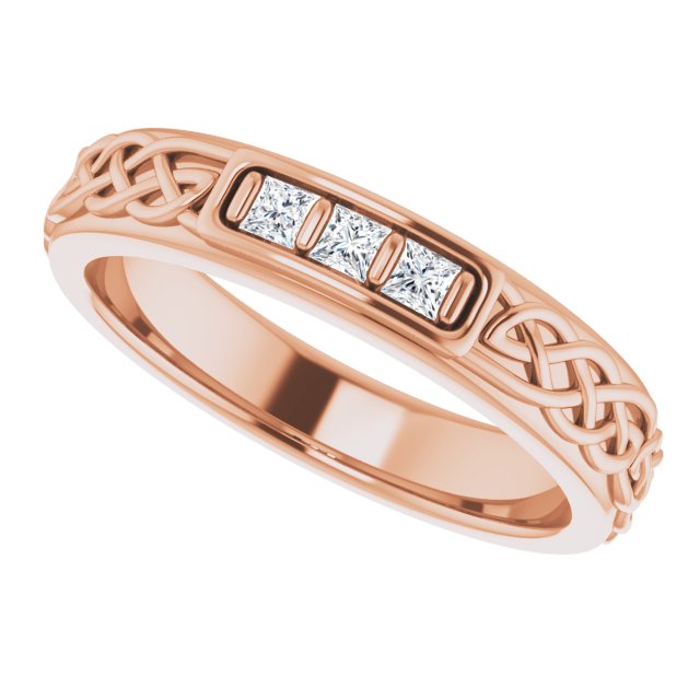 1/6 CTW Natural Diamond Men's Band
