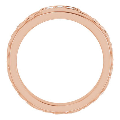 1/10 CTW Natural Diamond Men's Band