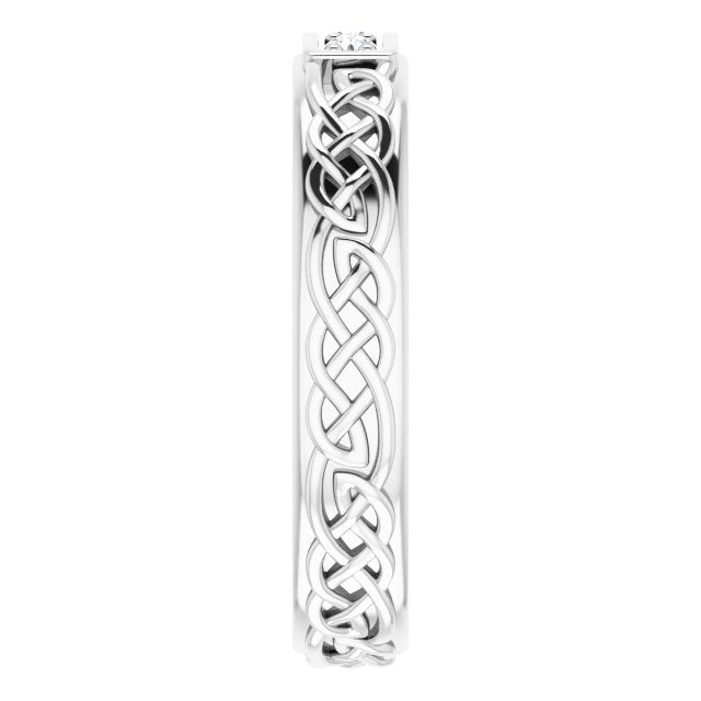 1/10 CTW Natural Diamond Men's Band