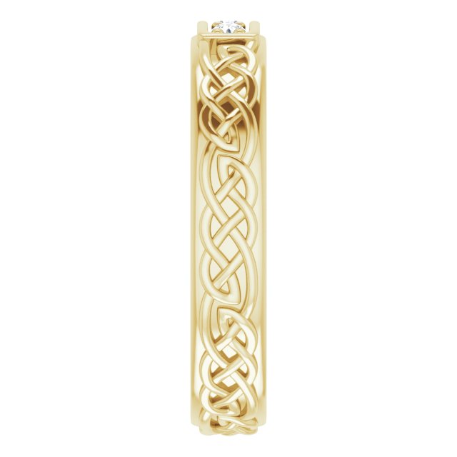 1/10 CTW Natural Diamond Men's Band