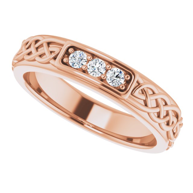 1/5 CTW Natural Diamond Men's Band, 4.59 mm