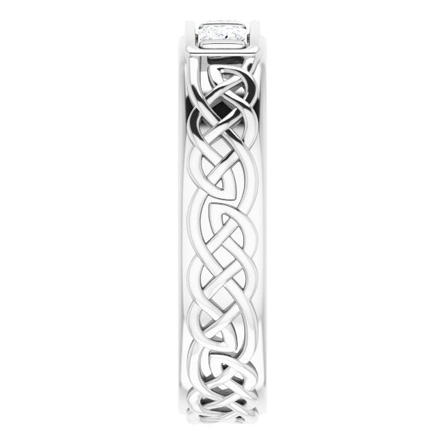 1/2 CTW Natural Diamond Men's Band
