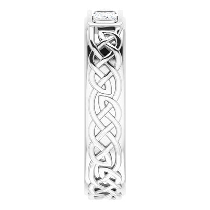 1/2 CTW Natural Diamond Men's Band