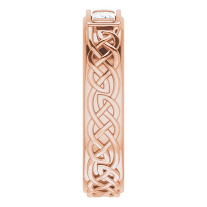 1/2 CTW Natural Diamond Men's Band