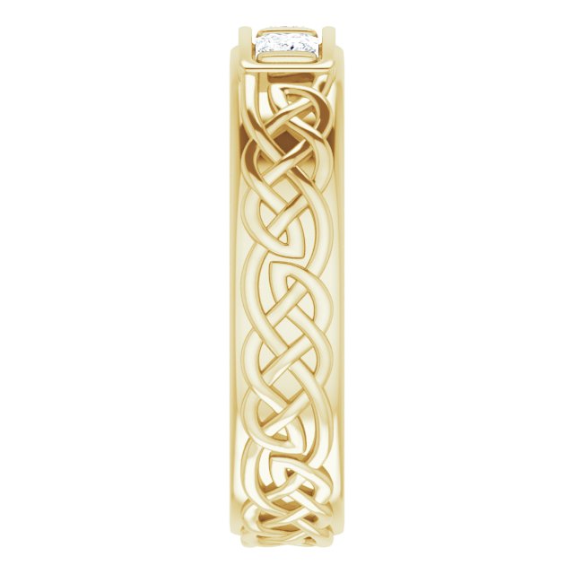 1/2 CTW Natural Diamond Men's Band