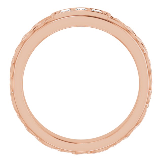 1/6 CTW Natural Diamond Men's Band