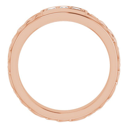 1/6 CTW Natural Diamond Men's Band