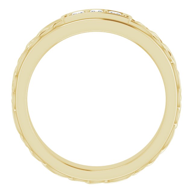 1/6 CTW Natural Diamond Men's Band