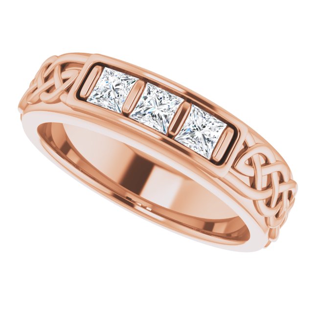 1/2 CTW Natural Diamond Men's Band