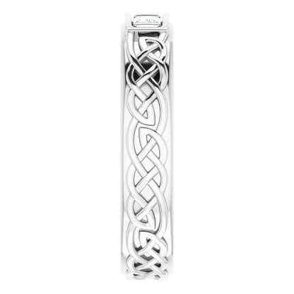 1/4 CTW Natural Diamond Men's Band