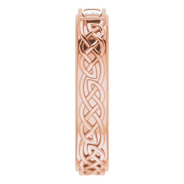 1/4 CTW Natural Diamond Men's Band