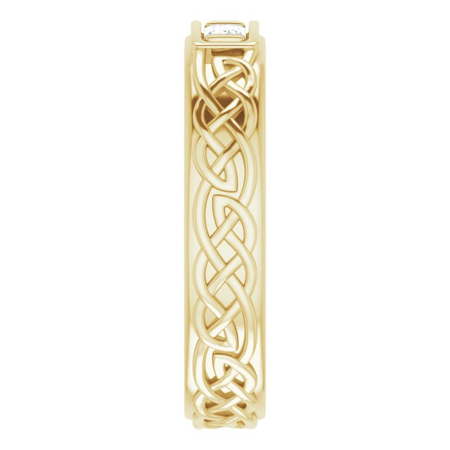 1/4 CTW Natural Diamond Men's Band