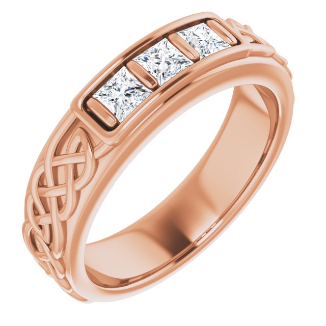1/2 CTW Natural Diamond Men's Band