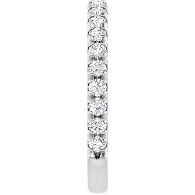 5/8 CTW Lab-Grown Diamond French-Set Anniversary Band, 2.4 x 2.3 mm