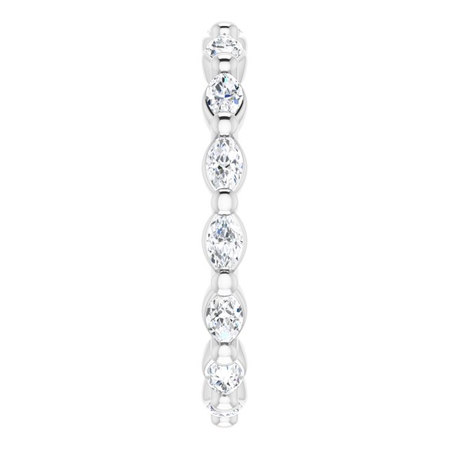 3/4 CTW Natural Diamond Eternity Band, 2.15 mm