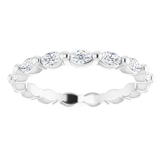 3/4 CTW Natural Diamond Eternity Band, 2.15 mm
