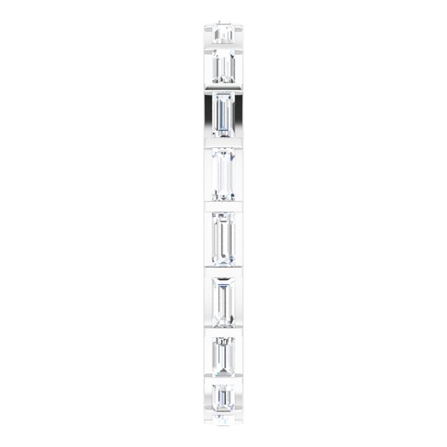 1/2 CTW Natural Diamond Eternity Band, 1.9 mm, Style 4