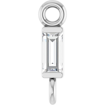 .04 CT Natural Diamond Link, 2.13 mm x 7.79 mm