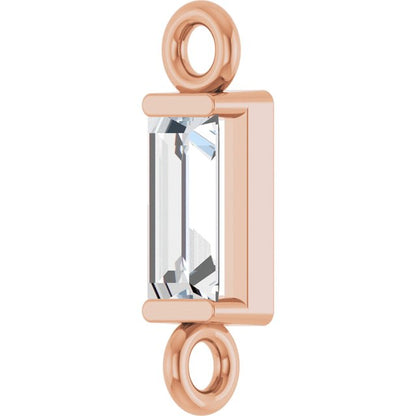 1/10 CT Lab-Grown Diamond Link, 2.31 mm x 8.89 mm