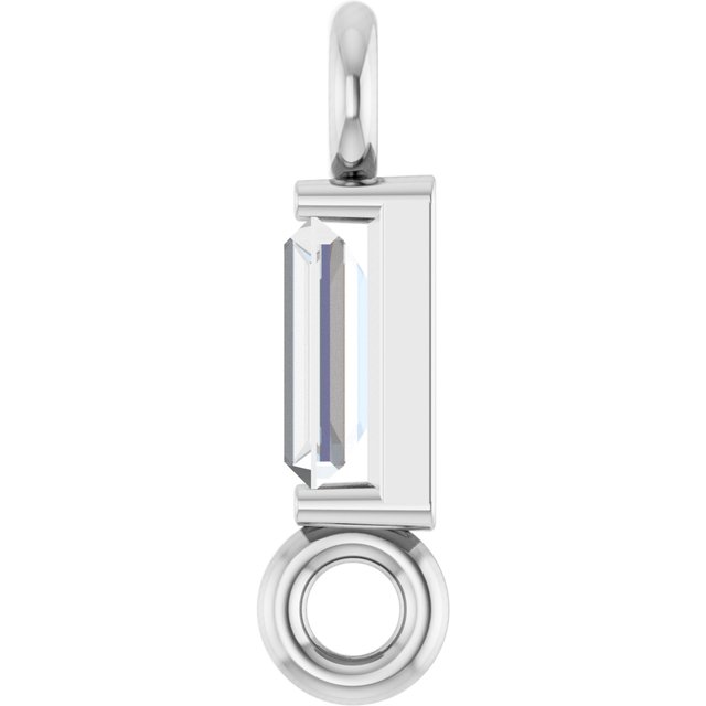 .04 CT Natural Diamond Link, 2.13 mm x 7.79 mm