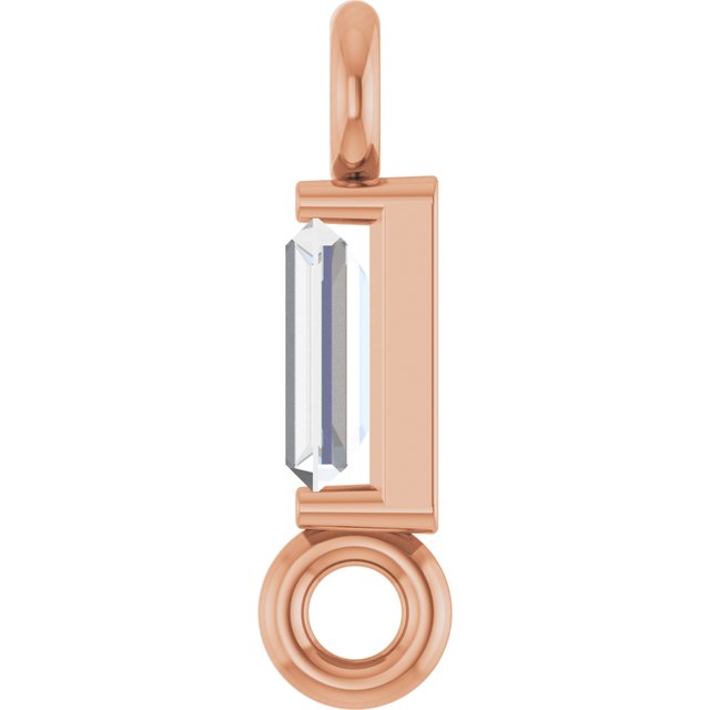 .04 CT Natural Diamond Link, 2.13 mm x 7.79 mm