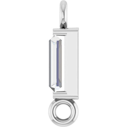1/10 CT Lab-Grown Diamond Link, 2.31 mm x 8.89 mm