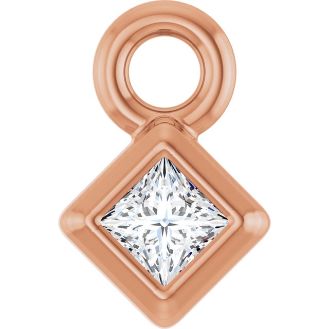 .025 CT Lab-Grown Diamond Dangle