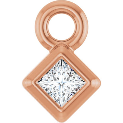 .025 CT Lab-Grown Diamond Dangle