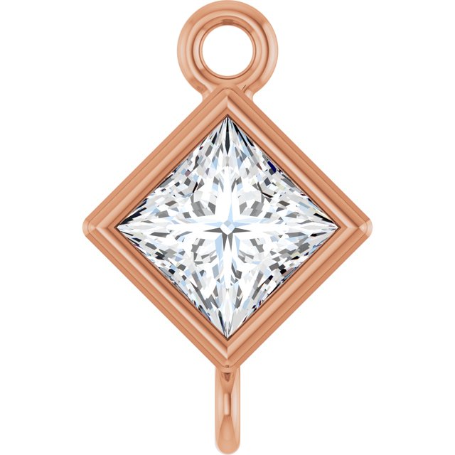 14K Rose Gold 1/4 CTW Natural Diamond Link