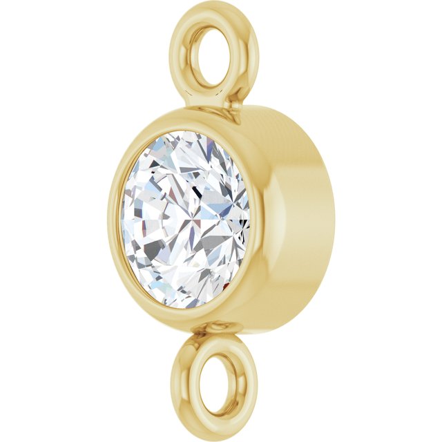 1/6 CT Lab-Grown Diamond Link, 4.3 mm x 8.1 mm