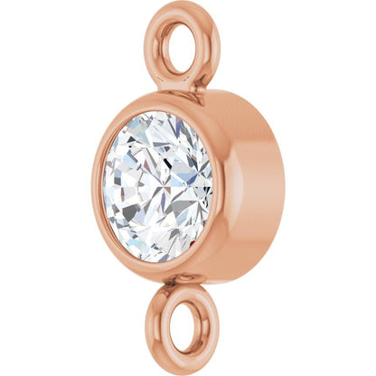 1/6 CT Lab-Grown Diamond Link, 4.3 mm x 8.1 mm