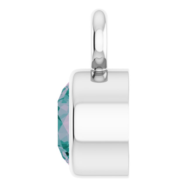 Lab-Grown Alexandrite Dangle, 3.5 mm x 5.5 mm