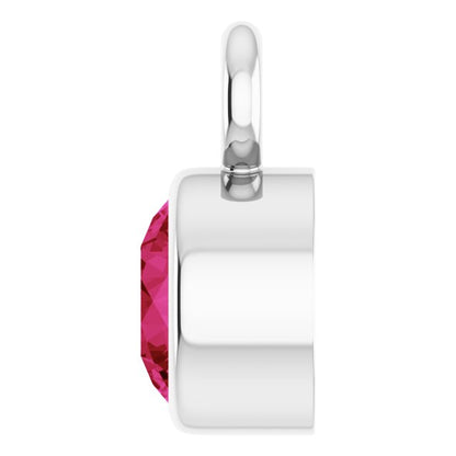 Natural Ruby Dangle, 3.5 mm x 5.5 mm