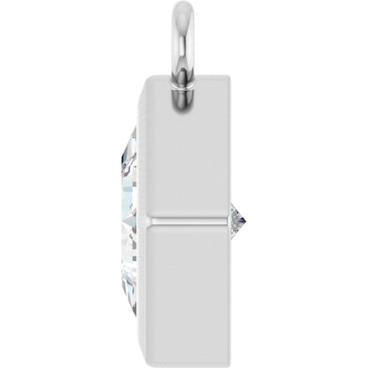 3/8 CT Lab-Grown Diamond Dangle, 7 mm x 7 mm