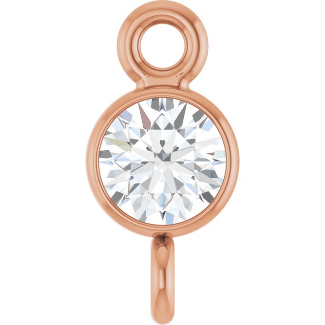 1/10 CT Lab-Grown Diamond Link, 3.5 mm x 7.4 mm