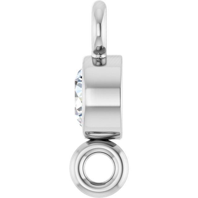 .06 CT Lab-Grown Diamond Link, 3 mm x 7 mm