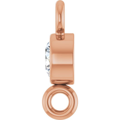 .06 CT Lab-Grown Diamond Link, 3 mm x 7 mm