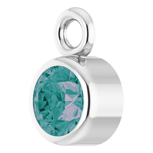 Lab-Grown Alexandrite Dangle, 3.5 mm x 5.5 mm