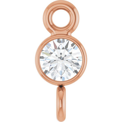.06 CT Lab-Grown Diamond Link, 3 mm x 7 mm