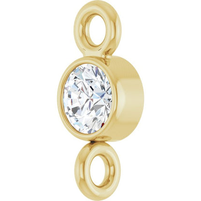 .06 CT Lab-Grown Diamond Link, 3 mm x 7 mm